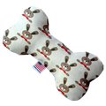Mirage Pet Products Dapper Rabbits Bone Dog Toy 6 in. 1171-TYBN6